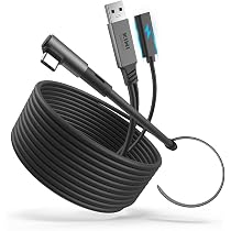 Amazon.co.jp: KIWI design リンクケーブル 充電可能 4M Meta Quest 3S